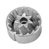 Maxbell Stainless Steel Round Burr Achieving Higher Uniformity Fittings Attachment 7 axis