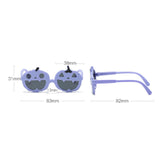 Maxbell Dog Sunglasses Costume Halloween Pumpkin Shaped Puppy Eyewear Pets Glasses Blue