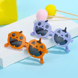 Maxbell Dog Sunglasses Costume Halloween Pumpkin Shaped Puppy Eyewear Pets Glasses Blue