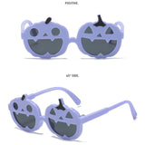Maxbell Dog Sunglasses Costume Halloween Pumpkin Shaped Puppy Eyewear Pets Glasses Blue
