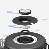 Maxbell Coffee Canister Coffee Container Fruit Sealed Box for Coffee 1.5L