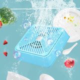 Maxbell Fruit and Vegetable Washing Machine Cleaner Device for Kitchen Camping White