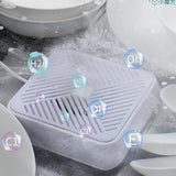 Maxbell Fruit and Vegetable Washing Machine Cleaner Device for Kitchen Camping White