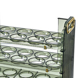 Maxbell Egg Tray Egg Fresh Storage 30 Grid Egg Holder for Fridge Table Green