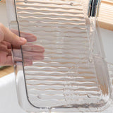 Maxbell Fruit Hot Pot Side Dish Plate Kitchen Preparation Plate for Livingroom grey