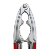 Maxbell Zinc Alloy Walnut Shell Clip Opener Remover for Hazelnuts Pistachio Red