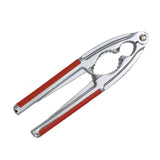 Maxbell Zinc Alloy Walnut Shell Clip Opener Remover for Hazelnuts Pistachio Red
