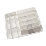 Maxbell Lid Organizer Dish Drainer Expandable Adjustable Draining for Food Container white
