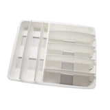 Maxbell Lid Organizer Dish Drainer Expandable Adjustable Draining for Food Container white
