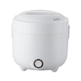 Maxbell Upgraded Electric Heating Lunch Box Stainless Steel for Truck Worker Outdoor White