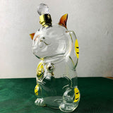 Maxbell Glass Decanter with Airtight Stopper Carafe for Dining Kitchen Restaurant