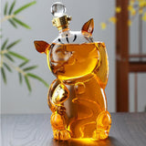 Maxbell Glass Decanter with Airtight Stopper Carafe for Dining Kitchen Restaurant