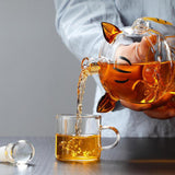 Maxbell Glass Decanter with Airtight Stopper Carafe for Dining Kitchen Restaurant