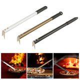 Maxbell Turning Pizza Forks Lightweight Aluminium Alloy Handle Sturdy Bakeware none