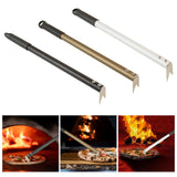Maxbell Turning Pizza Forks Lightweight Aluminium Alloy Handle Sturdy Bakeware none