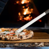 Maxbell Turning Pizza Forks Lightweight Aluminium Alloy Handle Sturdy Bakeware none