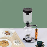 Maxbell Glass Siphon Coffee Maker Siphon Brewer for Dining Room Birthday Gifts 5 Cup