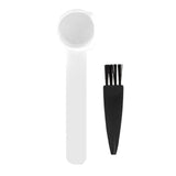 Maxbell Coffee Capsule Pod Refillable Pod W/ Brush for Machine Office 60ml with white color spoon