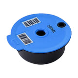 Maxbell Coffee Capsule Pod Refillable Pod W/ Brush for Machine Office 180ml with black spoon