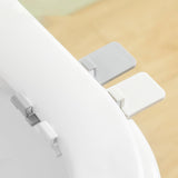 Maxbell Toilet Cover Lifter Portable Toilet Seat Holder Lift Tools for Home Gray