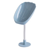 Maxbell Self Draining Soap Holder Detachable Soap Box Case stand Kitchen Blue