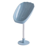 Maxbell Self Draining Soap Holder Detachable Soap Box Case stand Kitchen Blue