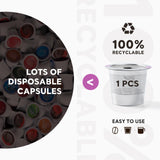 Maxbell Reusable Cups Refillable Coffee Filter to Install for Single Hole