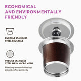 Maxbell Reusable Cups Refillable Coffee Filter to Install for Single Hole