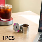 Maxbell Reusable Cups Refillable Coffee Filter to Install for Single Hole