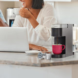 Maxbell 2 Pieces Reusable Coffee Pod Capsule Single Serve for Coffee Makers Five Single Holes