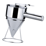 Maxbell Batter Funnel Dispenser with Stand 1200ml for Pancake Fish Ball 17mm Hole
