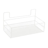 Maxbell Wall Mounted Bathroom Shelf High Capacity Container Punch Free for Kitchen White