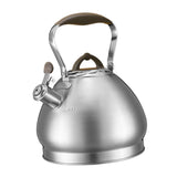 Maxbell 4.3L Tea Pot with Handle Whistle Tea Pot Stainless Steel for Cookers Gray