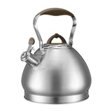 Maxbell 4.3L Tea Pot with Handle Whistle Tea Pot Stainless Steel for Cookers Gray