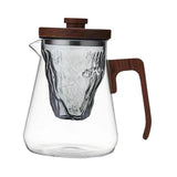 Maxbell Glass Tea Kettle with Removable Infuser Large Capacity for Kitchen Home