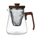 Maxbell Glass Tea Kettle with Removable Infuser Large Capacity for Kitchen Home