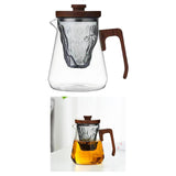 Maxbell Glass Tea Kettle with Removable Infuser Large Capacity for Kitchen Home