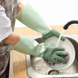 Maxbell Dish Washing Gloves Household Accessory Reusable Non Slip Utensils
