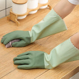 Maxbell Dish Washing Gloves Household Accessory Reusable Non Slip Utensils