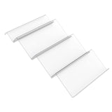Maxbell Acrylic Spice Drawer Organizer 4 Layer Expandable for Cabinet Pantry Kitchen Clear