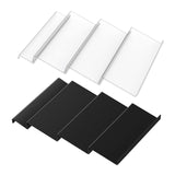 Maxbell Acrylic Spice Drawer Organizer 4 Layer Expandable for Cabinet Pantry Kitchen Clear