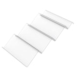 Maxbell Acrylic Spice Drawer Organizer 4 Layer Expandable for Cabinet Pantry Kitchen Clear