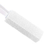 Maxbell Pumice Stone Toilets Brush with Handle for Rust Grill Feet Care Bath Pool White 10cm