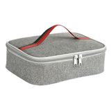 Maxbell Tote Insulated Food Container Portable Reusable for Kitchen Home Travel Gray