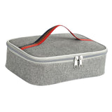 Maxbell Tote Insulated Food Container Portable Reusable for Kitchen Home Travel Gray