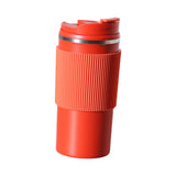 Maxbell Insulated Cup Vacuum Hot and Cold with Lid Coffee Mug for Tea Beverage Drinks Red