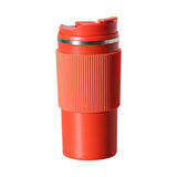 Maxbell Insulated Cup Vacuum Hot and Cold with Lid Coffee Mug for Tea Beverage Drinks Red