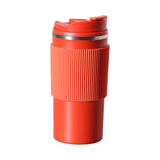 Maxbell Insulated Cup Vacuum Hot and Cold with Lid Coffee Mug for Tea Beverage Drinks Red