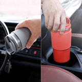 Maxbell Insulated Cup Vacuum Hot and Cold with Lid Coffee Mug for Tea Beverage Drinks Gray