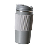 Maxbell Insulated Cup Vacuum Hot and Cold with Lid Coffee Mug for Tea Beverage Drinks Gray